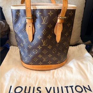 Louis Vuitton Vintage Bucket Bag